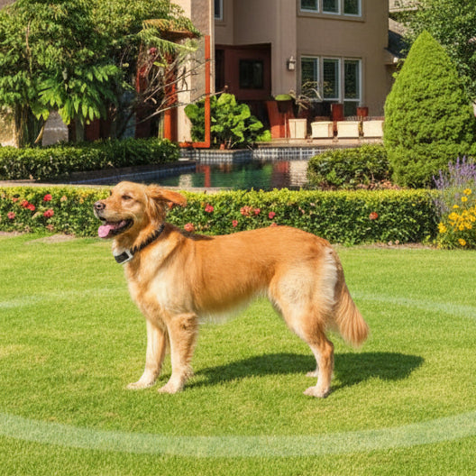Wireless Dog Fence with Training Mode for Safe Outdoor Freedom