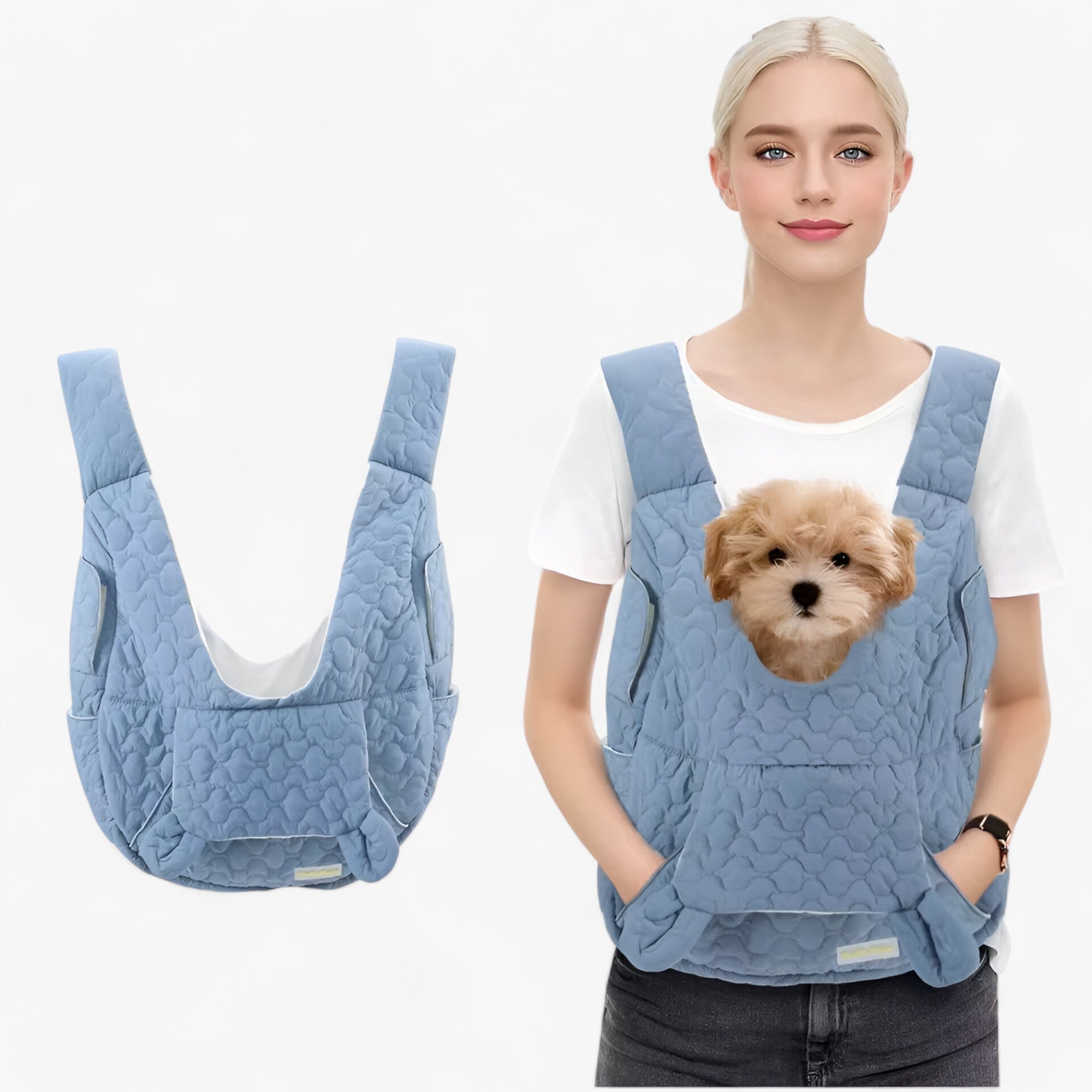Pet Carrier for Up to 10 kg | Weatherproof & Comfortable | Designed for Cats & Small Dogs | Features Ergonomic Straps
