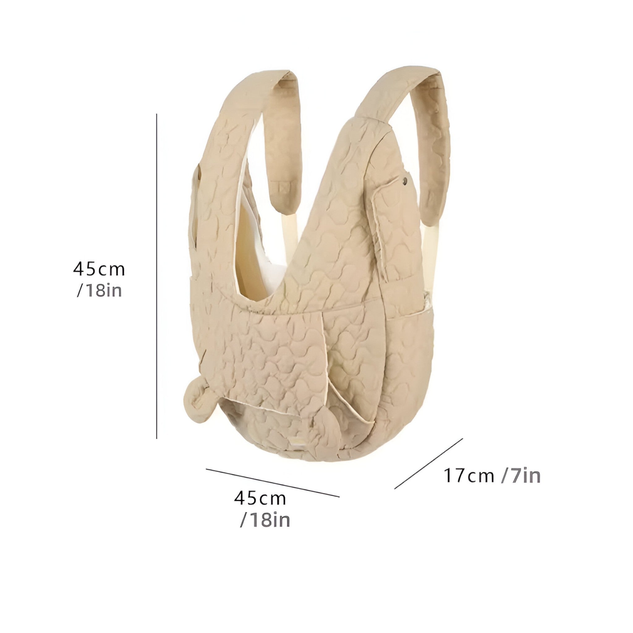 Pet Carrier for Up to 10 kg | Weatherproof & Comfortable | Designed for Cats & Small Dogs | Features Ergonomic Straps