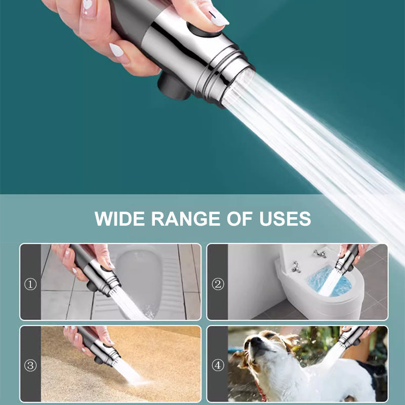 High-Performance Showerhead with 200% Increased Water Pressure