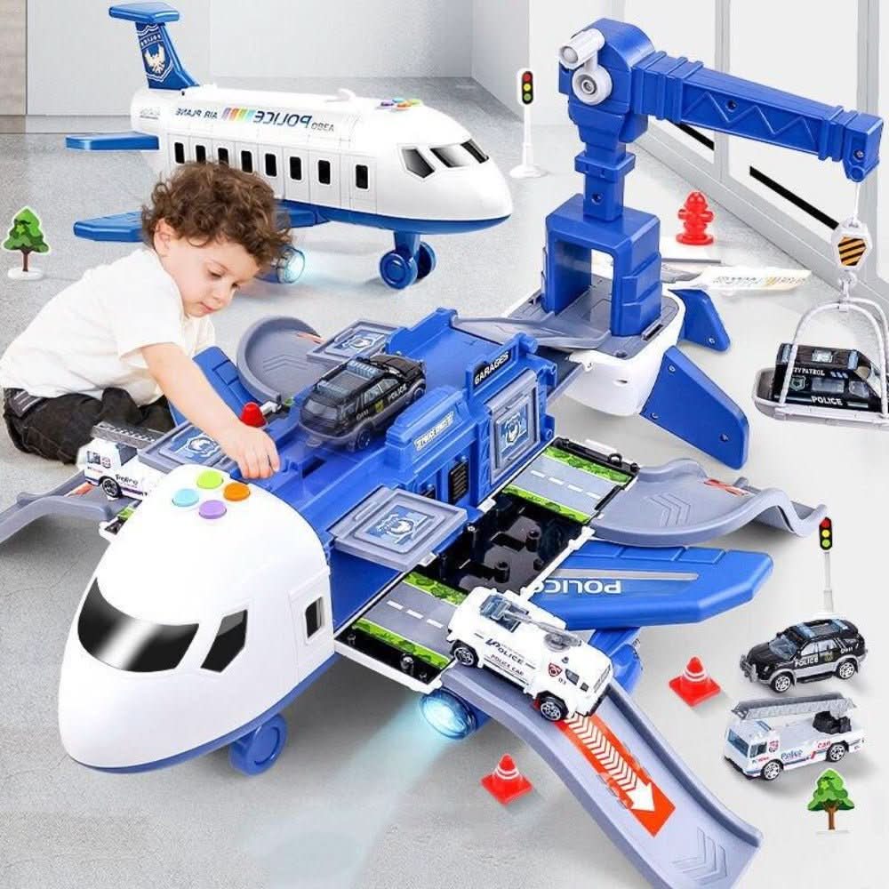 Adventure AirPlay Set with Airplane & Vehicles for Creative Kids