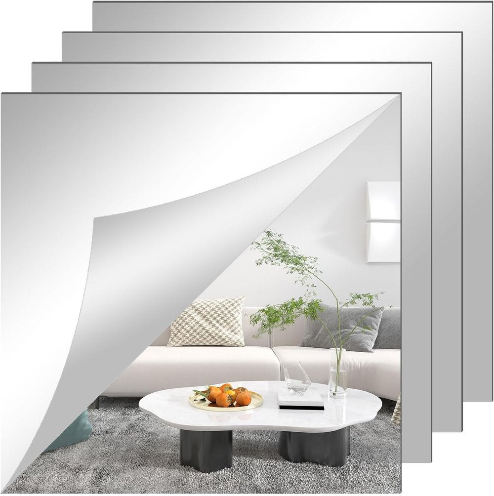Self-Adhesive Mirror Film | Shatterproof & Customizable | Crystal Clear Finish