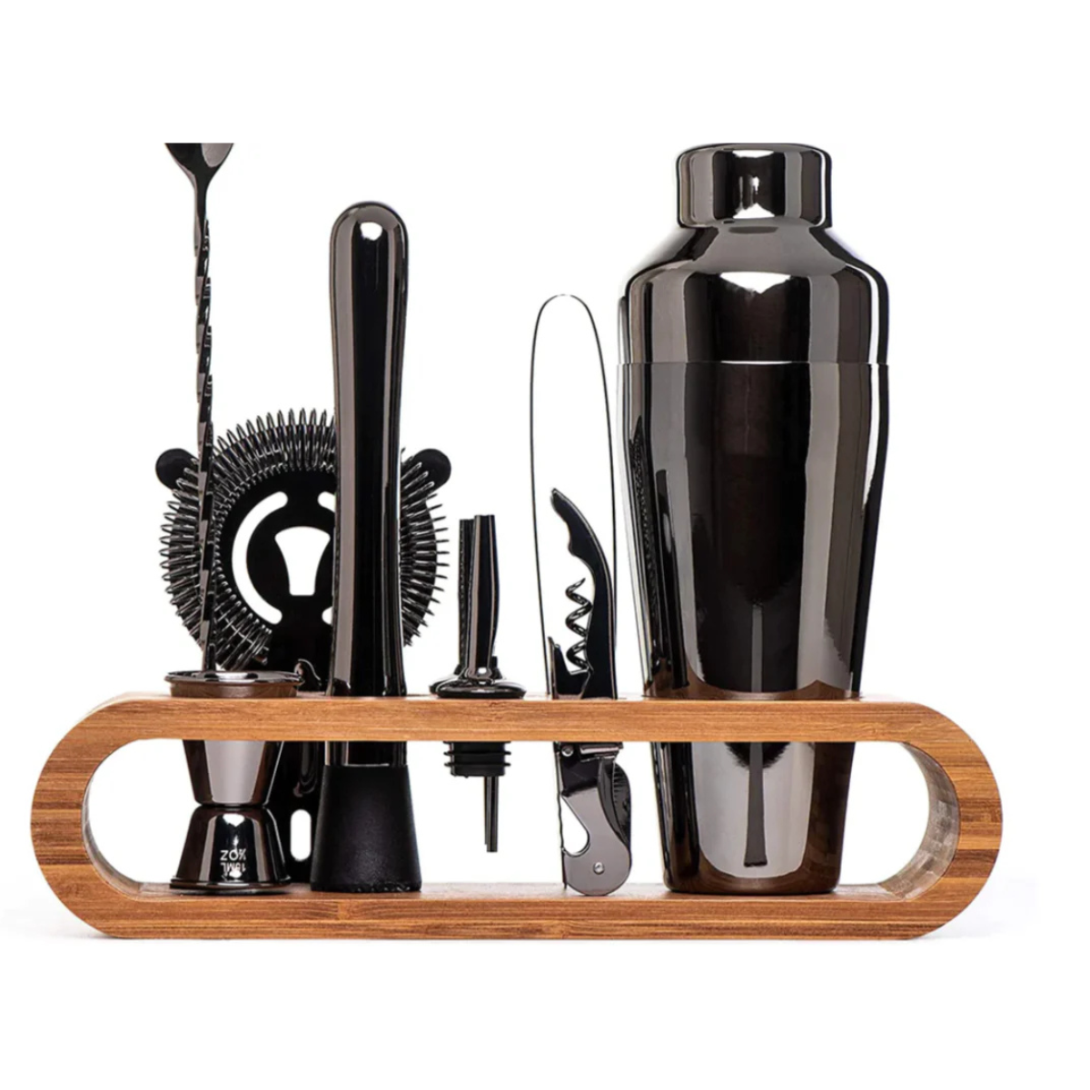 10-Piece Premium Stainless Steel Cocktail Shaker Set – Perfect for Mixed Drinks and Parties