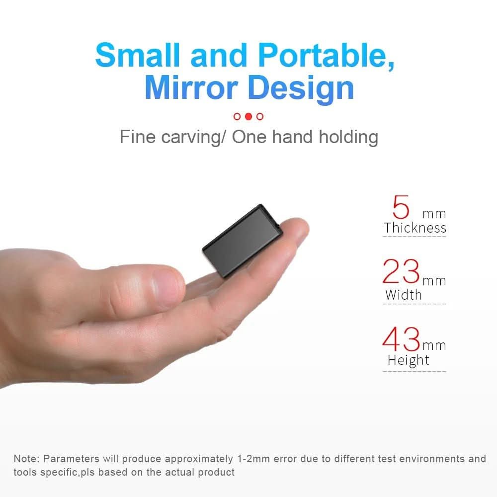 Compact Voice Recorder with Smart Voice Activation Technology