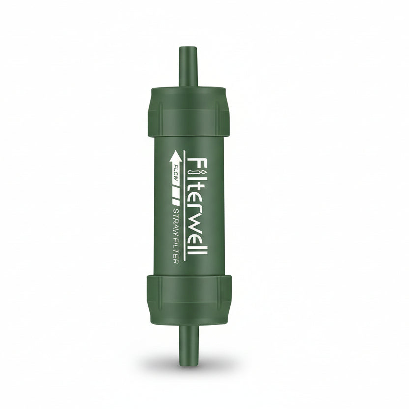 Portable Mini Water Filter Straw for Camping and Emergency Situations