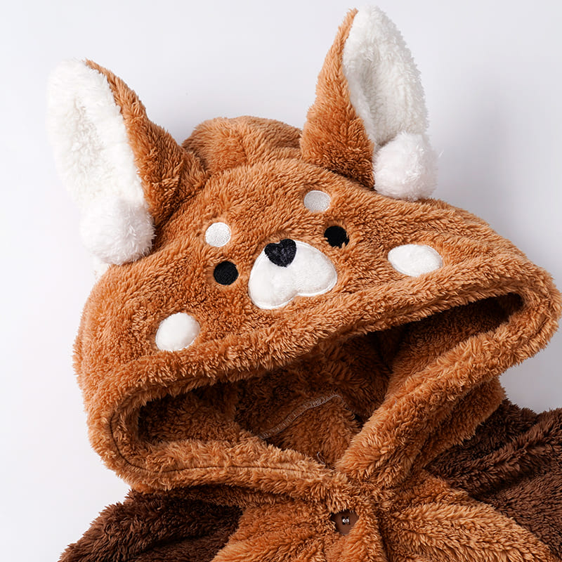 Snuggly Red Panda Cartoon Pajama Set for Ultimate Sleep and Comfort