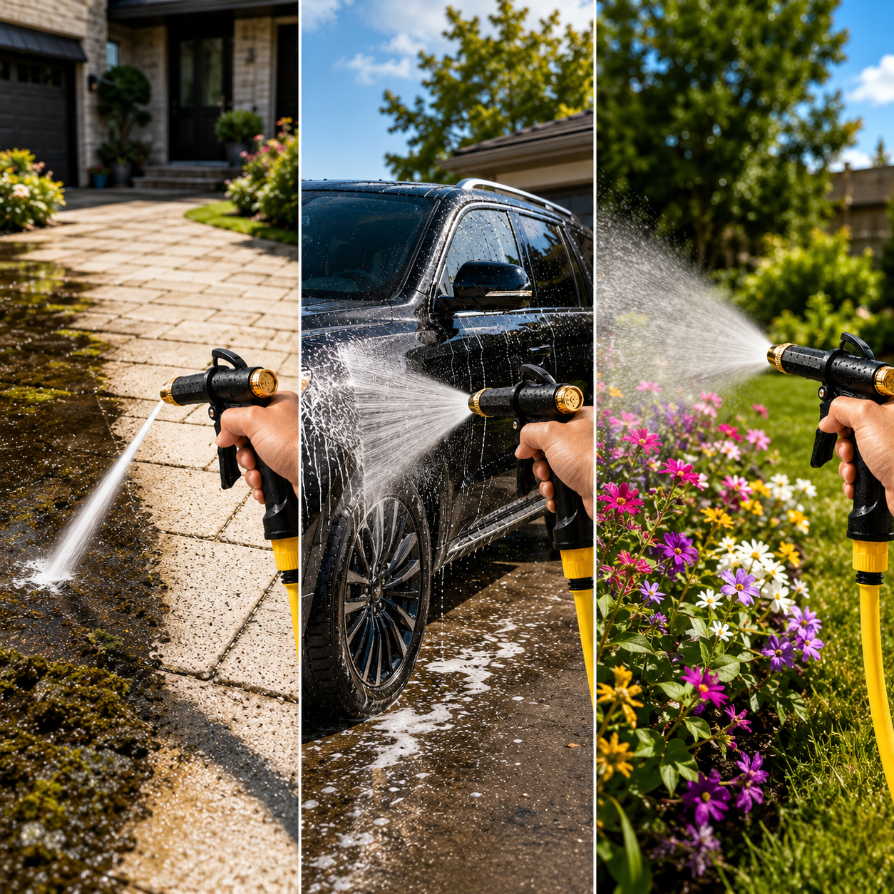 High-Pressure Garden and Car Cleaning Water Blaster