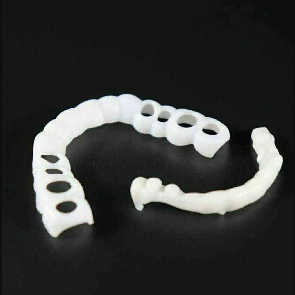 Snap-On Veneers for Upper and Lower Teeth for an Instant Natural Smile