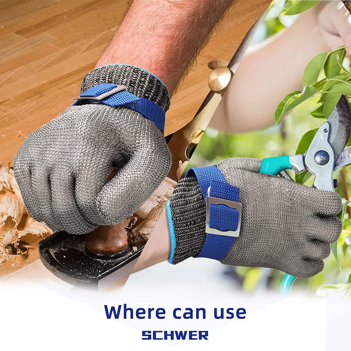 Metal Glove with Stainless Steel Mesh (Buy 1 Get 1 Free)