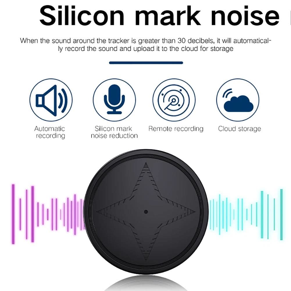 Compact GPS Tracker – Real-Time Location Tracking Device with Magnet for Valuables, Pets, and Vehicles