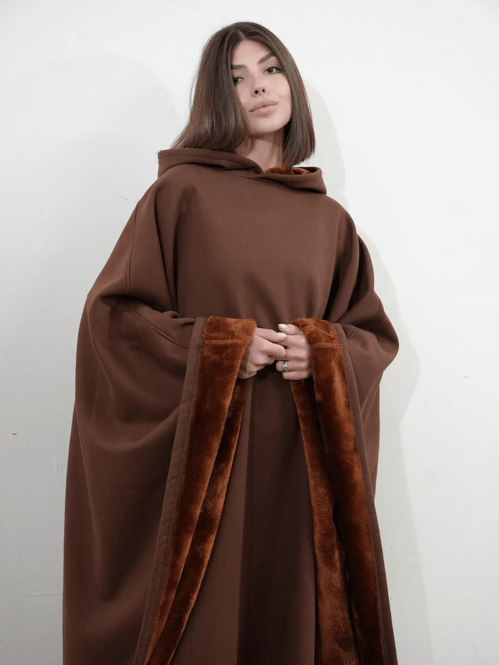 Hoodie Calming Blanket Oversize Soft Fabric