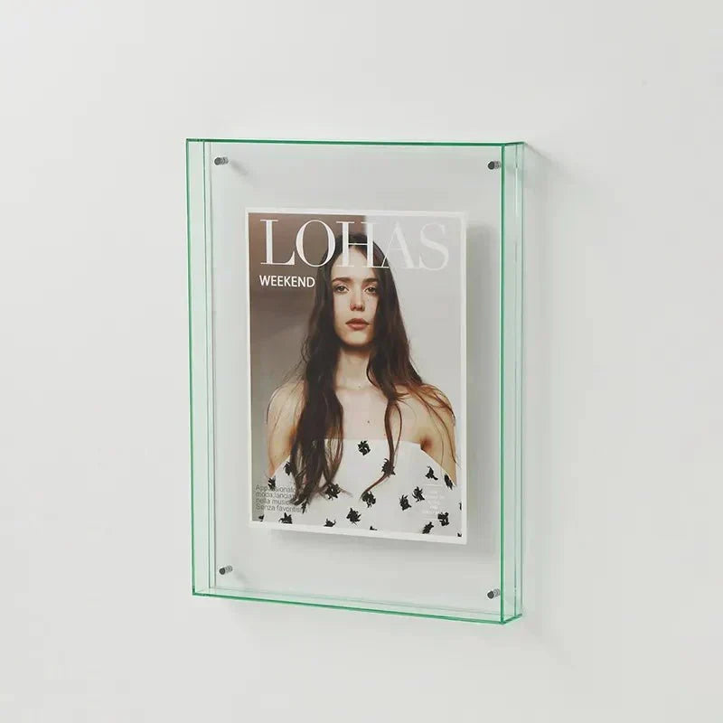 Colorful Acrylic Display Frame – Contemporary Picture Holder