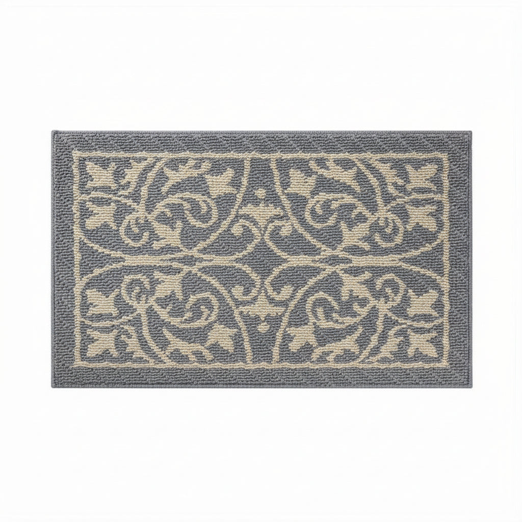 Low Profile Indoor Mat Entryway Rug Non-Slip - 1 Piece