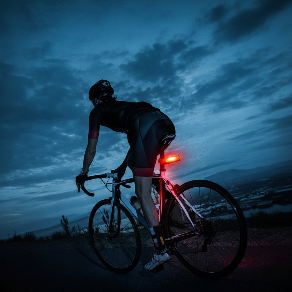 Smart Bicycle Rear Light with Alarm Function