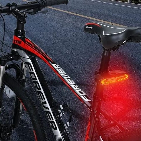 Smart Bicycle Rear Light with Alarm Function