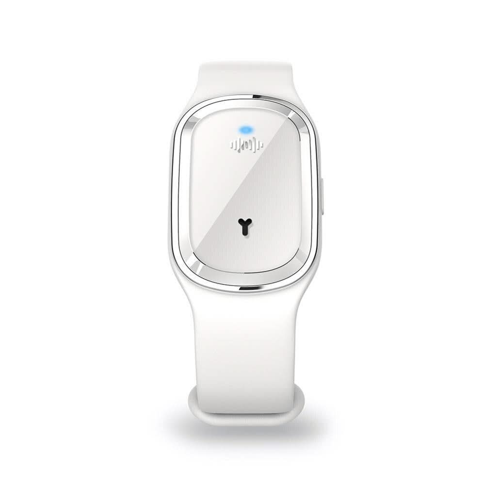 Ultrasonic Mosquito Repellent Bracelet with Rechargeable Battery and Modern Design