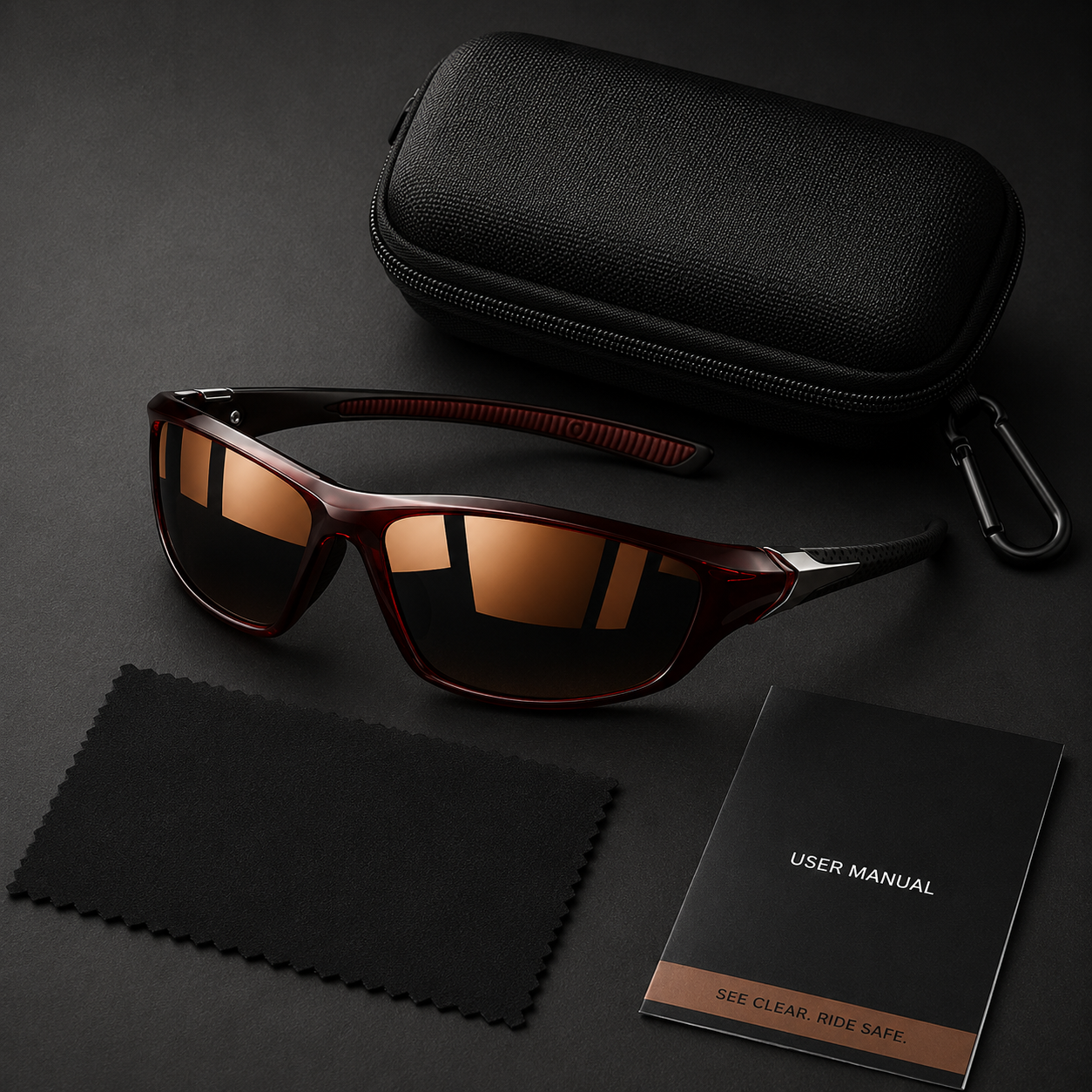 Polarized Sport Sunglasses with UV400 Protection