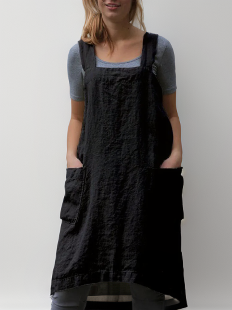 Women's Work Apron Dress | Long