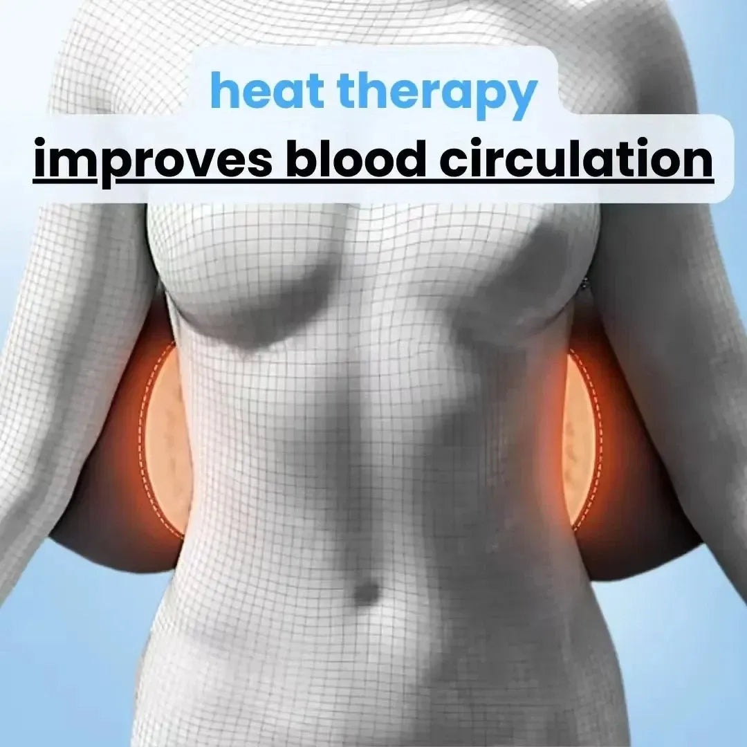 Back Pain Massager with Heat & Vibration, Support for Sciatica Relief, Lumbar Pain & Posture Correction β 3-in-1 Home Therapy