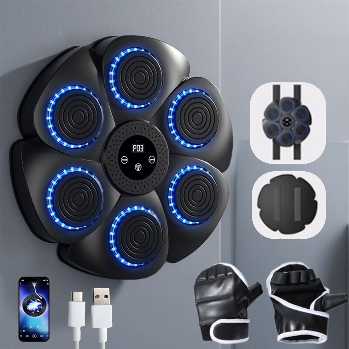 Interactive Smart Boxing Machine - Punch Technology
