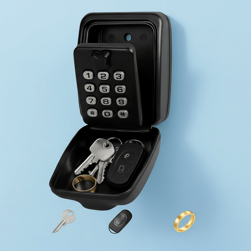 Outdoor Key Safe for Secure and Weatherproof Key Storage