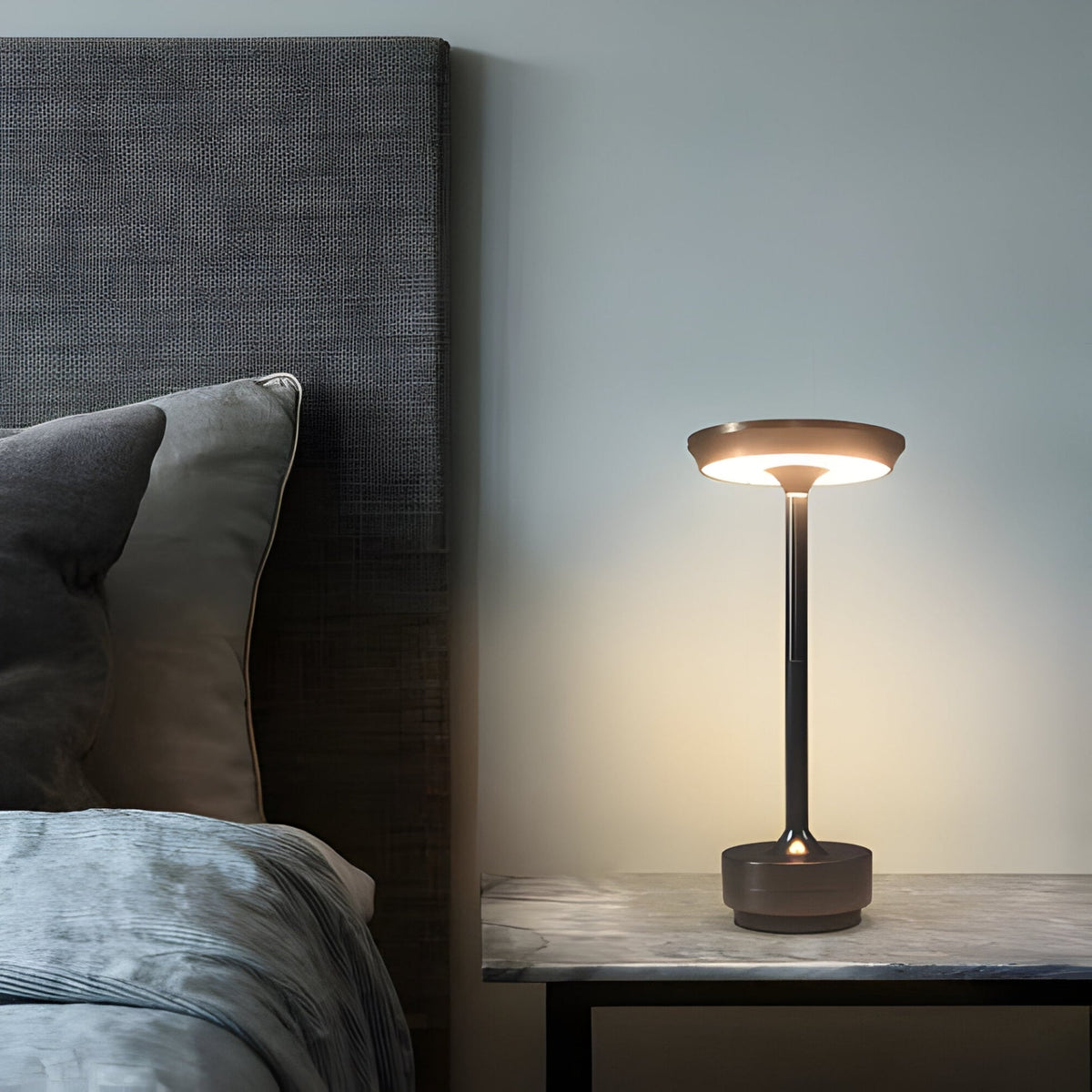 Wireless Rechargeable Table Lamp for Living Room