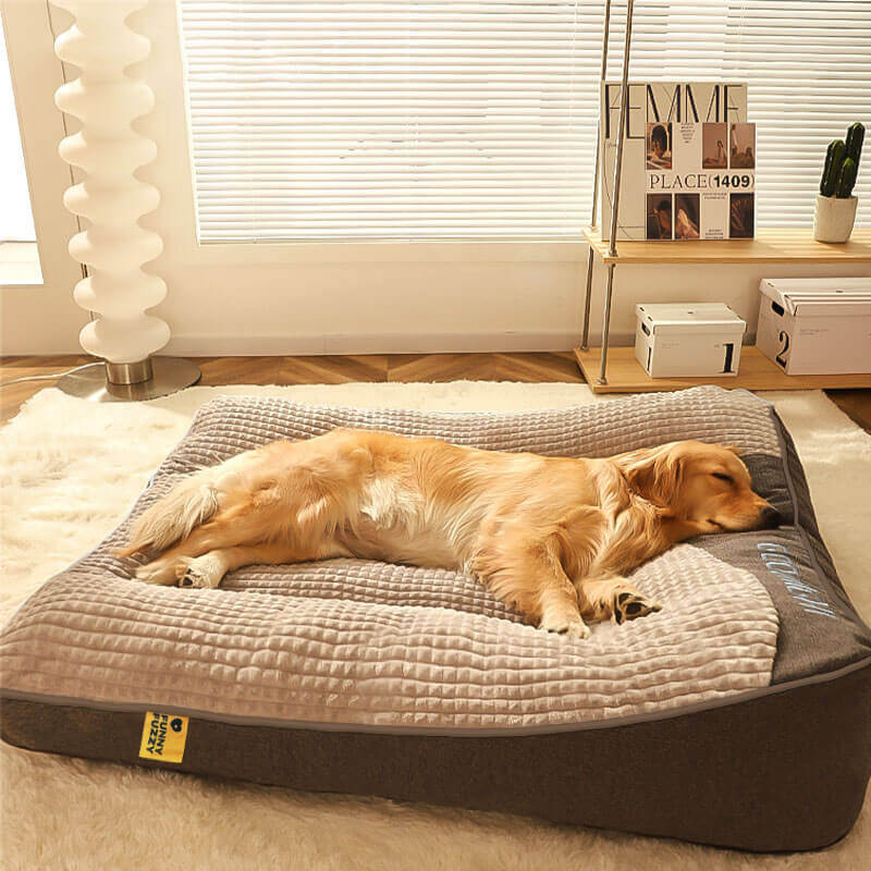 Luxury Orthopedic Dog Bed with Pillow – Ultimate Comfort