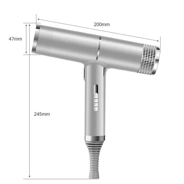 Ultra-Light Professional Hair Dryer | High-Speed Motor 110,000 RPM | Anion Technology & 3 Settings
