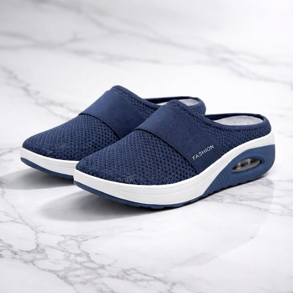 Orthopedic Slip-On Slippers | Wide Home Shoes