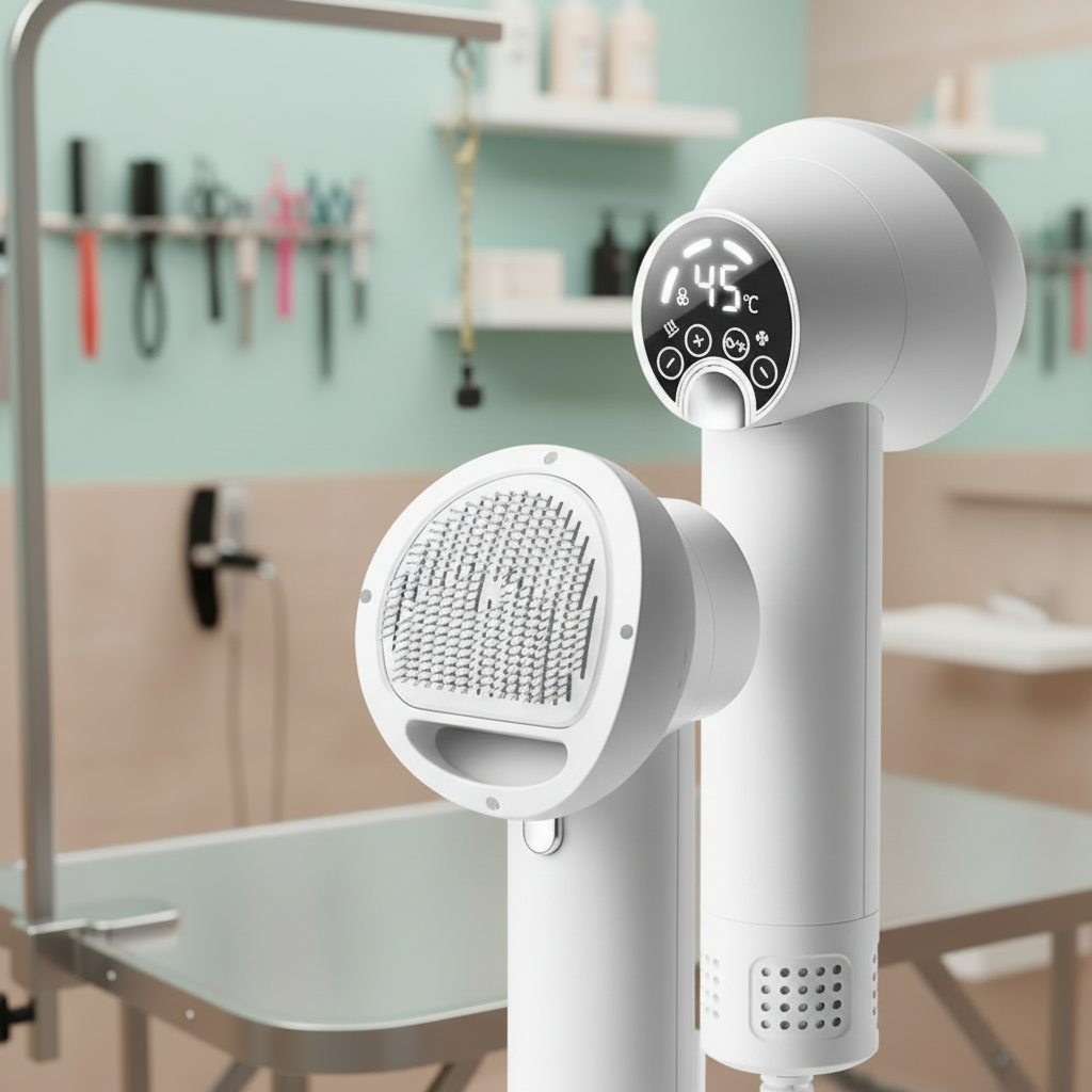 Gentle Dryer – Soft Drying and Brushing for a Relaxing Grooming Experience