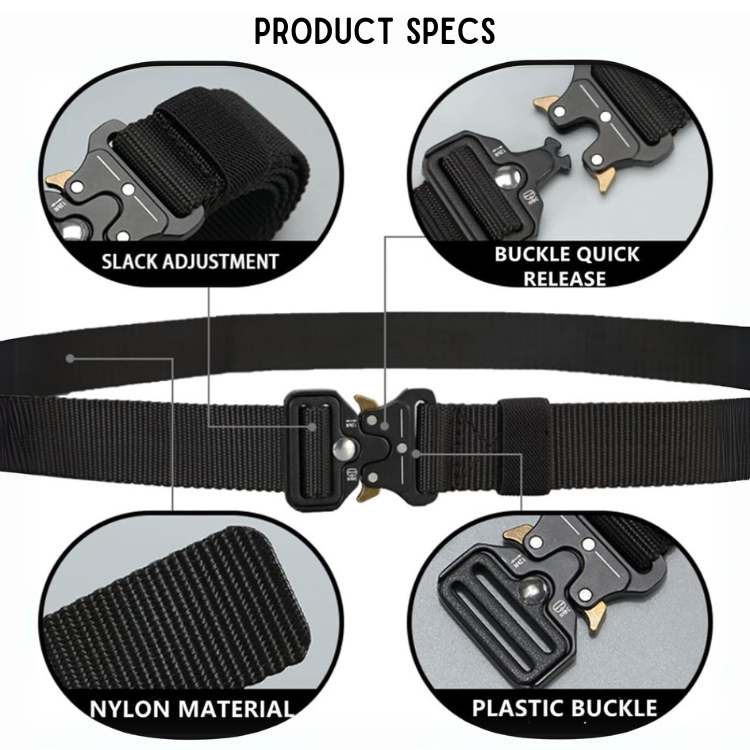 Durable Outdoor Tactical Belt