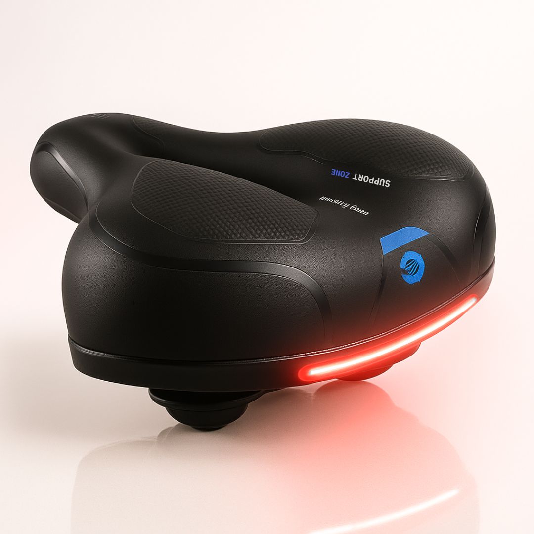 Comfortable Bicycle Seat for Men and Women with Suspension