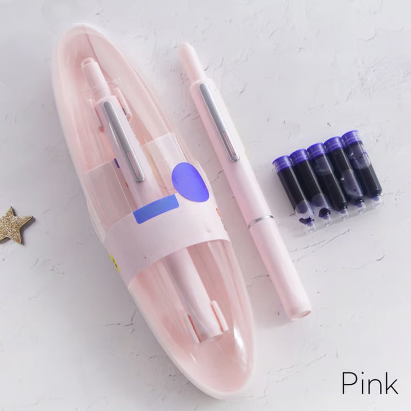 Retractable Fountain Pen with Smooth Writing Comfort | Buy 1 Get 1 FREE
