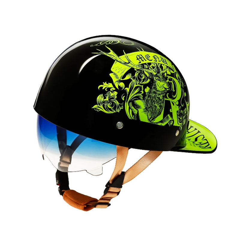 DOT Approved Motorcycle Baseball Helmet