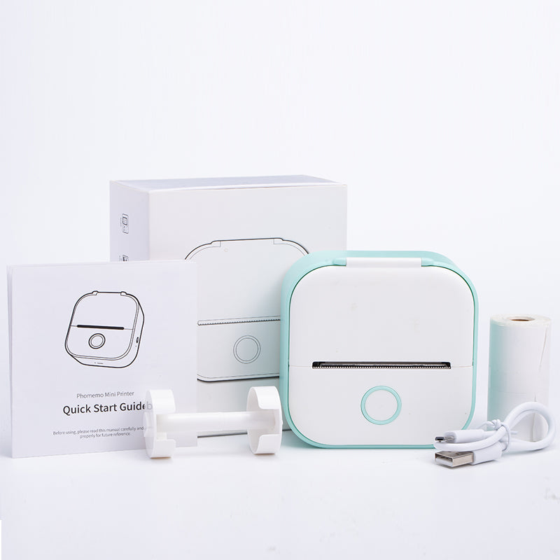 Compact Printer + Free Printing Paper - The Ink-Free Printing Solution!