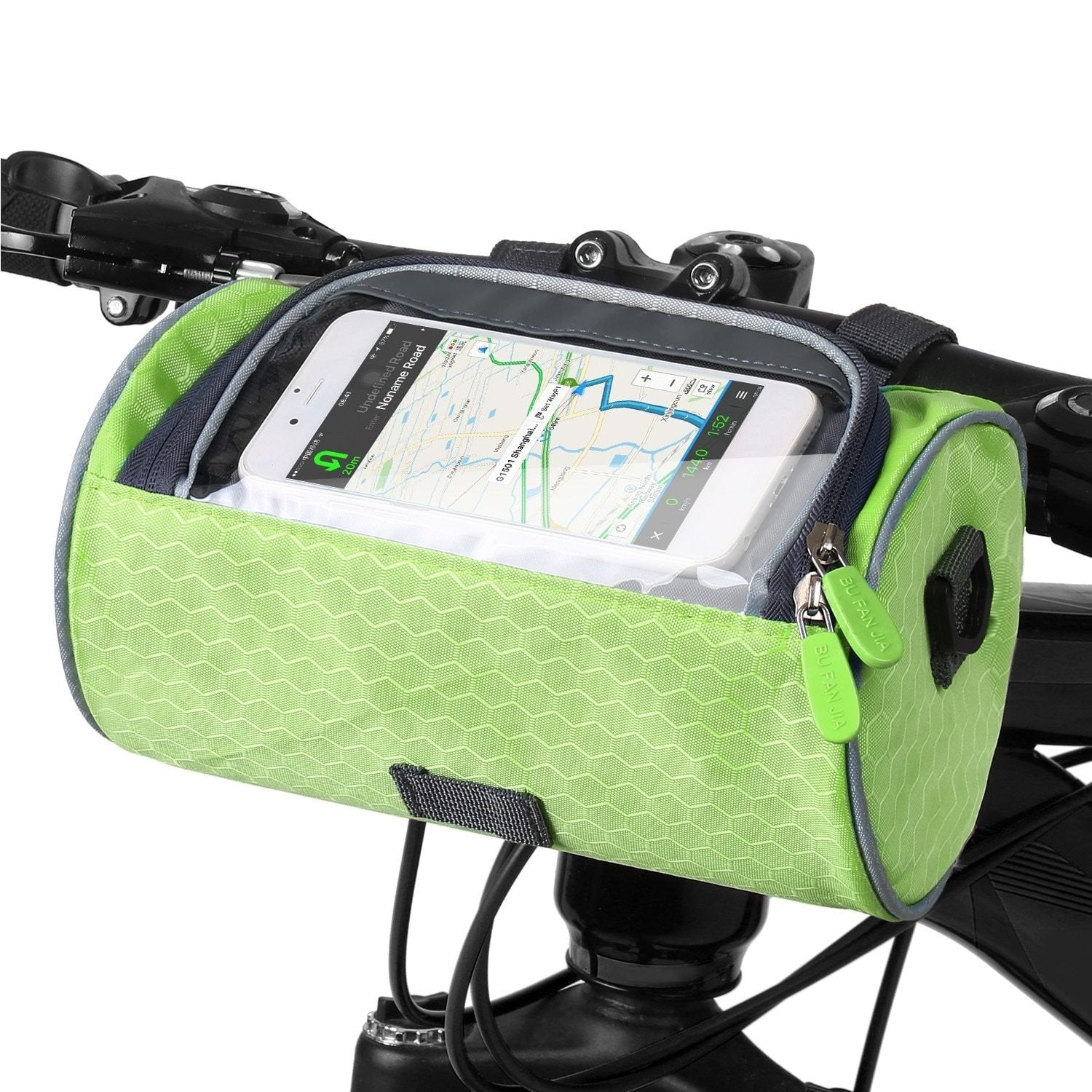 Compact Bike Handlebar Bag with Phone Pocket – Convenient Storage for On-the-Go