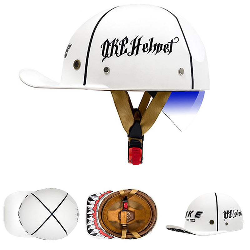 DOT Approved Motorcycle Baseball Helmet