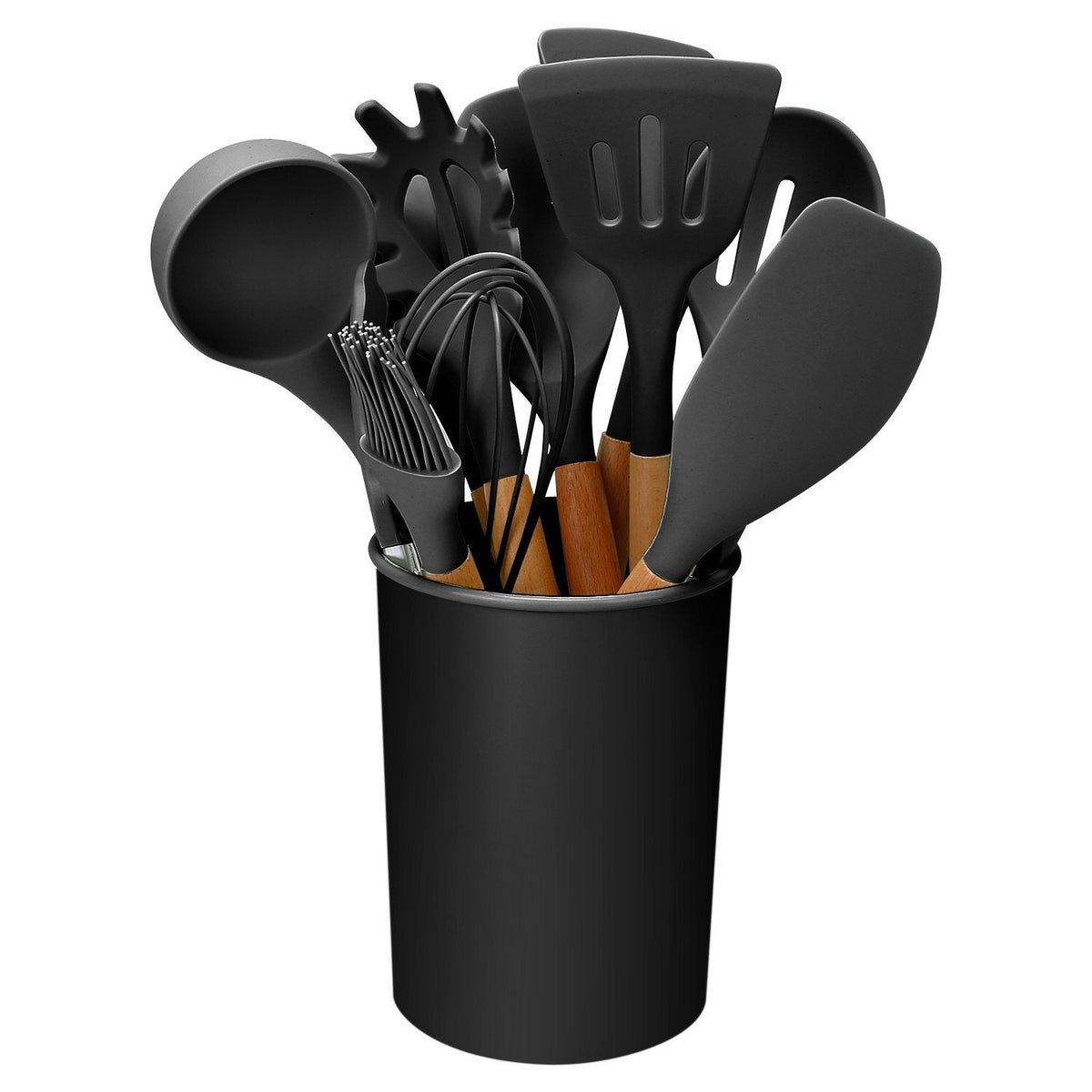 11-Piece Silicone Kitchen Utensil Set