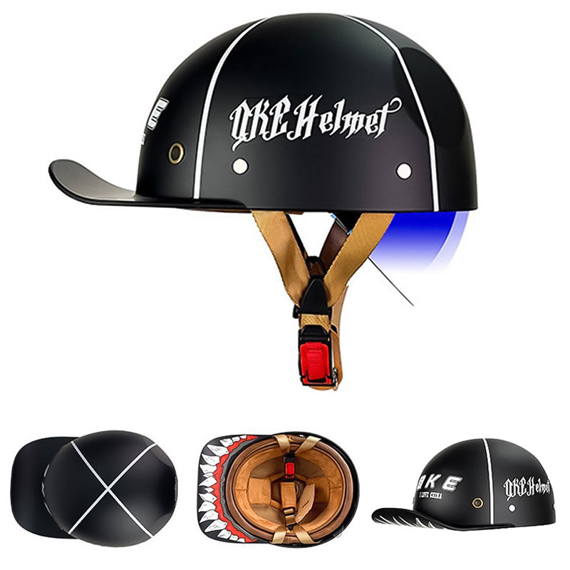 DOT Approved Motorcycle Baseball Helmet