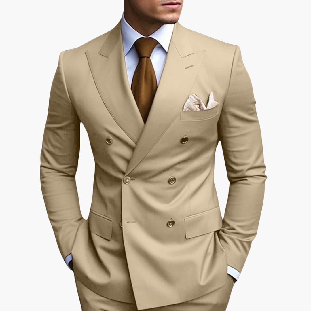 Men's Elegant Suit | Double-Breasted