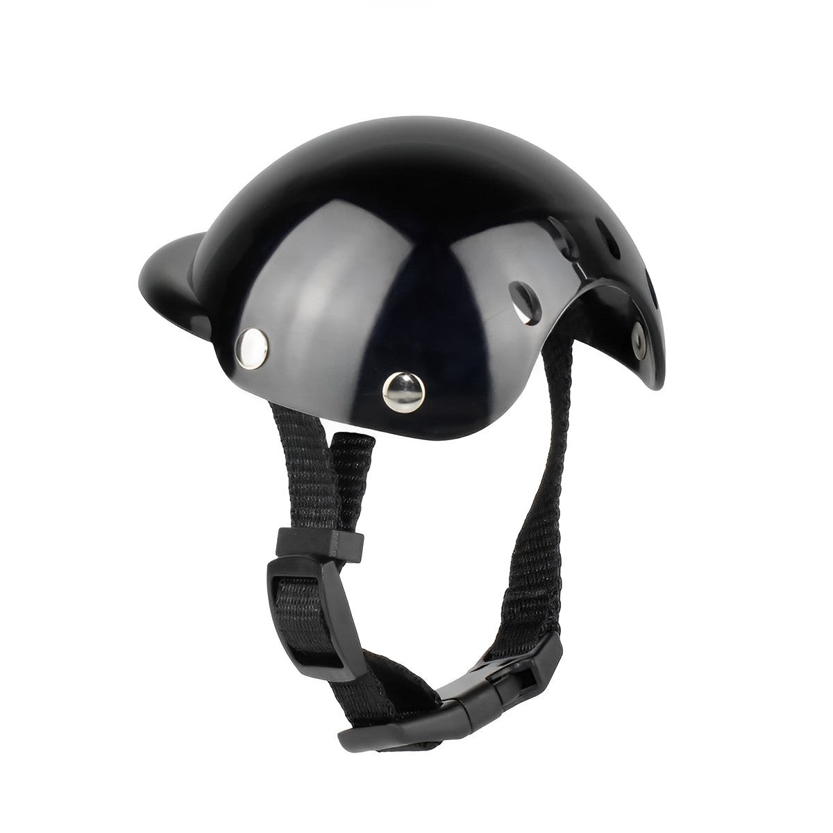 Dog Moto Helmet and Goggles for Safe Fit Riding