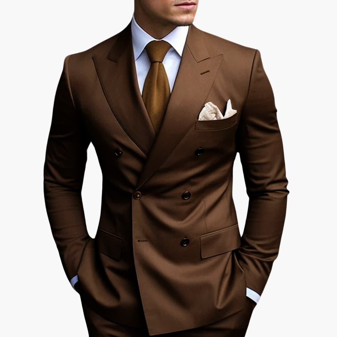 Men's Elegant Suit | Double-Breasted