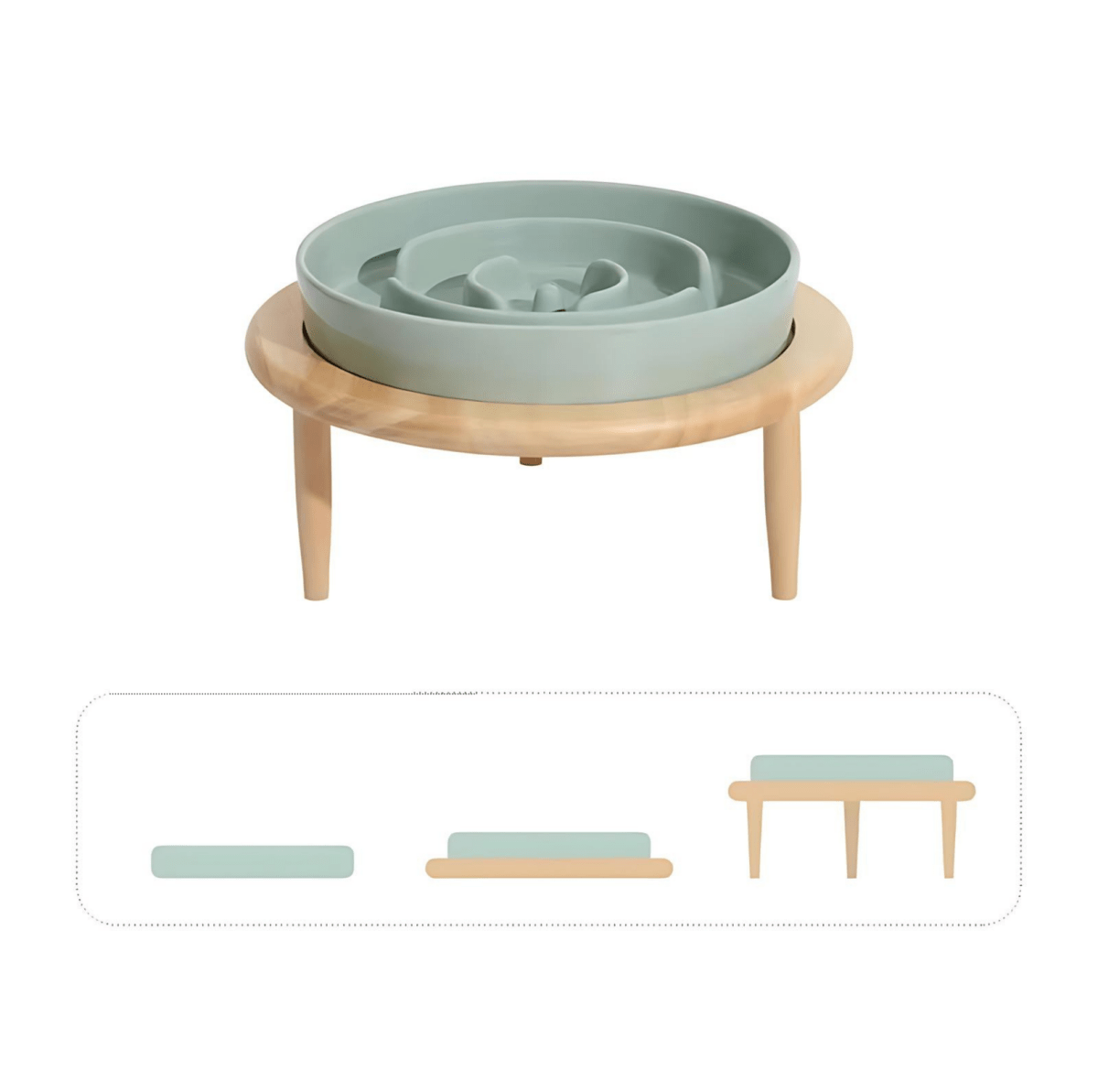 Elegant Handmade Food Bowl for Pets