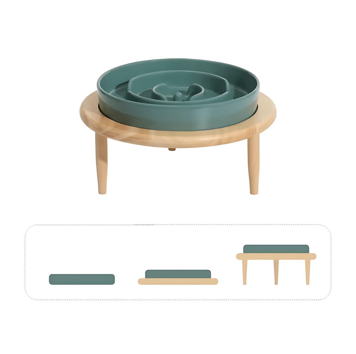 Elegant Handmade Food Bowl for Pets