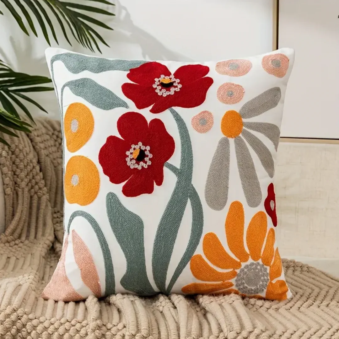 Floral Print Cushion