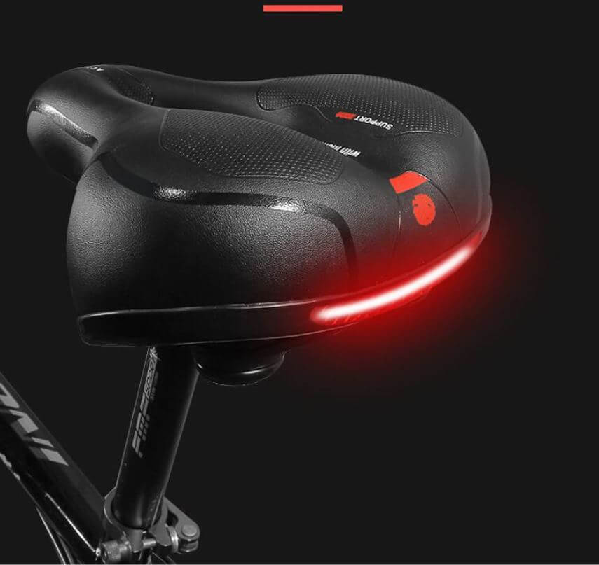 Comfortable Bike Saddle for Back and Sit Bone Pain Relief