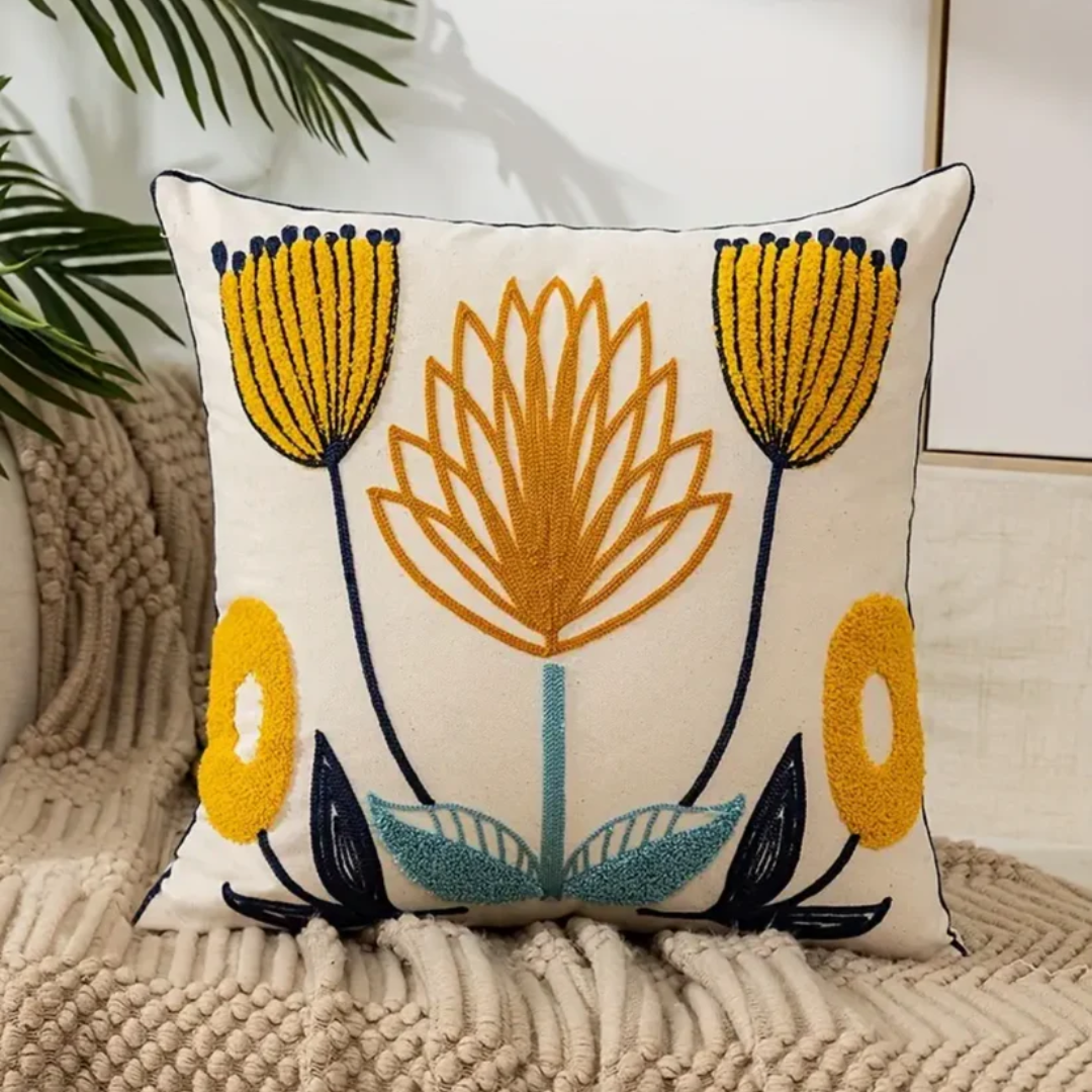 Floral Print Cushion