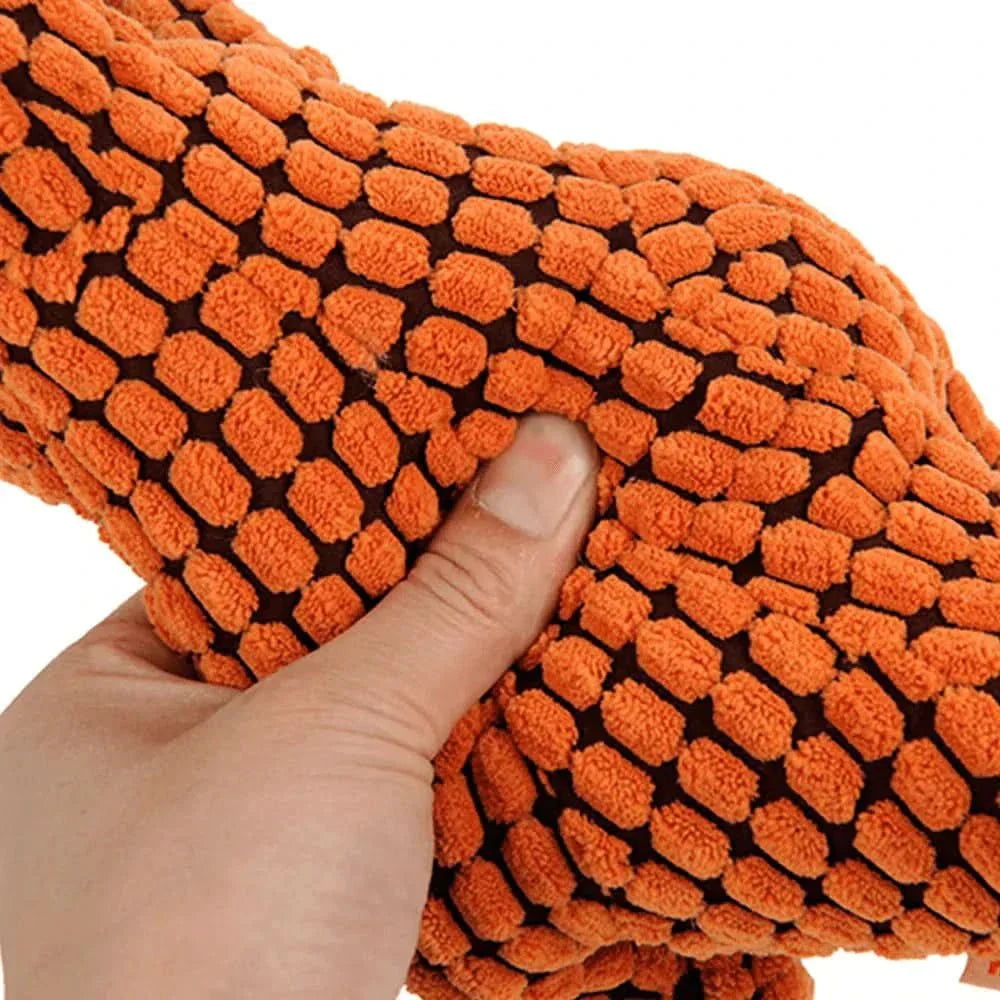 Indestructible Dinosaur-Shaped Dog Toy