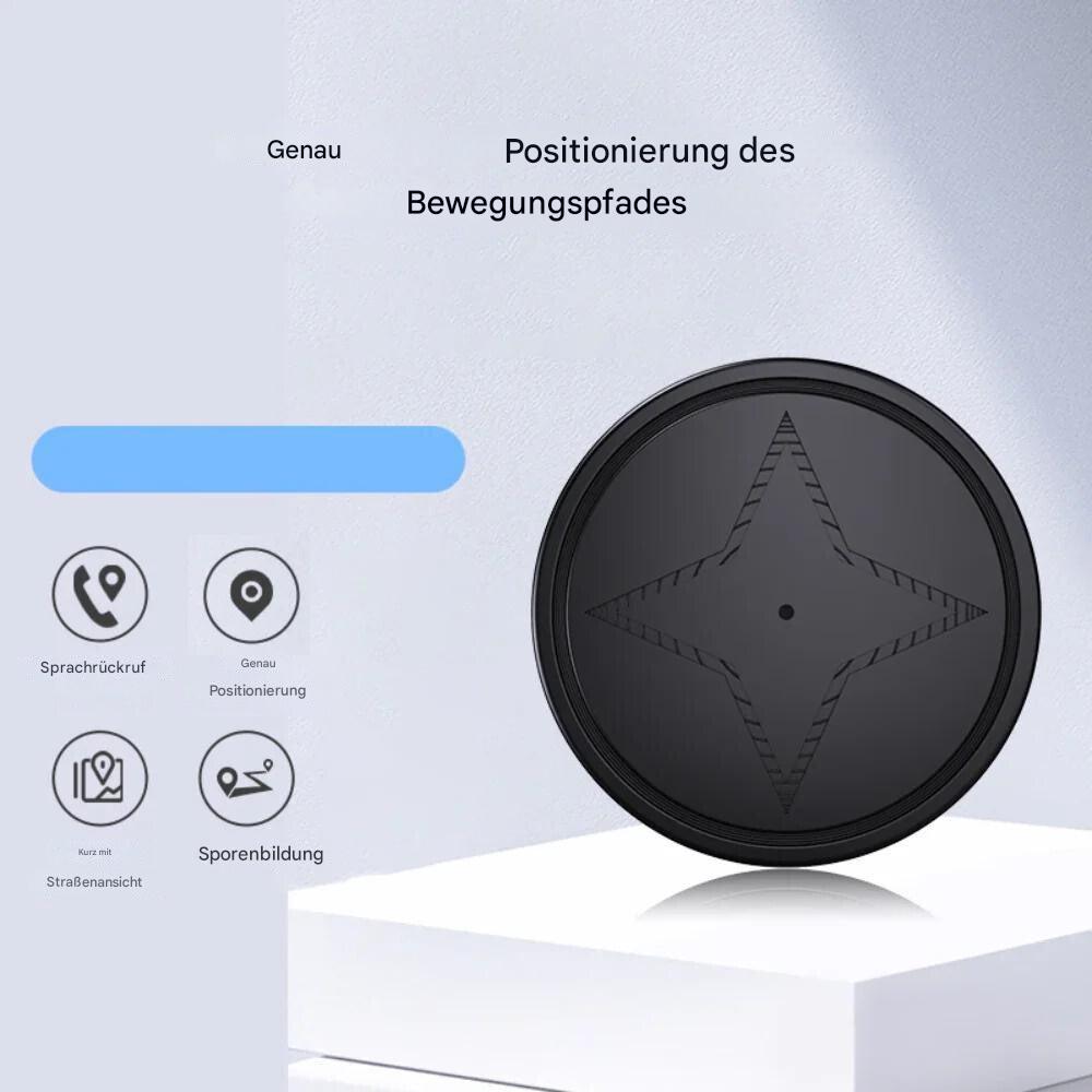 Compact Magnetic GPS Tracker – Real-Time Tracking for Vehicles, Pets, and Valuables – USB Rechargeable