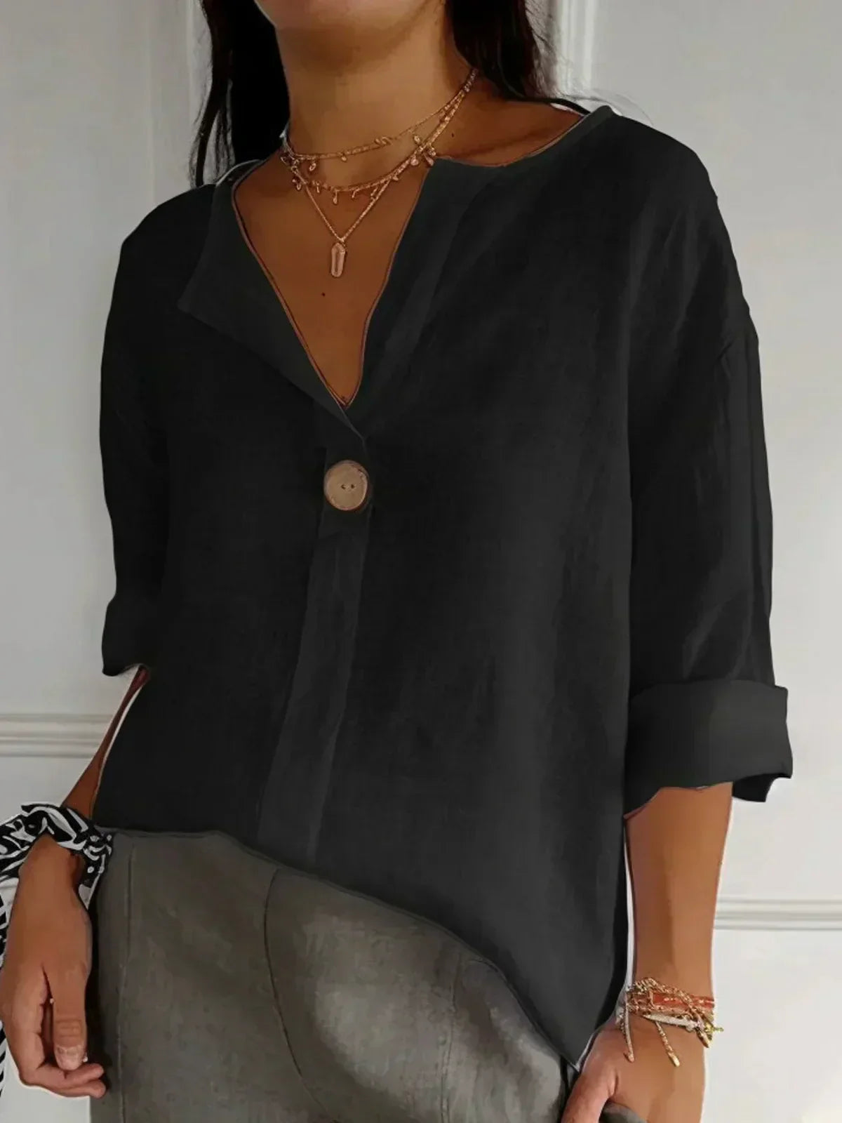 Women's Elegant Blouse | Long Sleeve